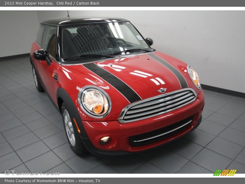 Chili Red / Carbon Black 2013 Mini Cooper Hardtop