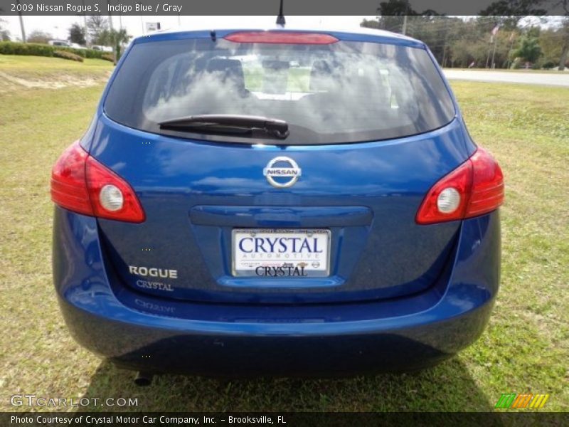 Indigo Blue / Gray 2009 Nissan Rogue S