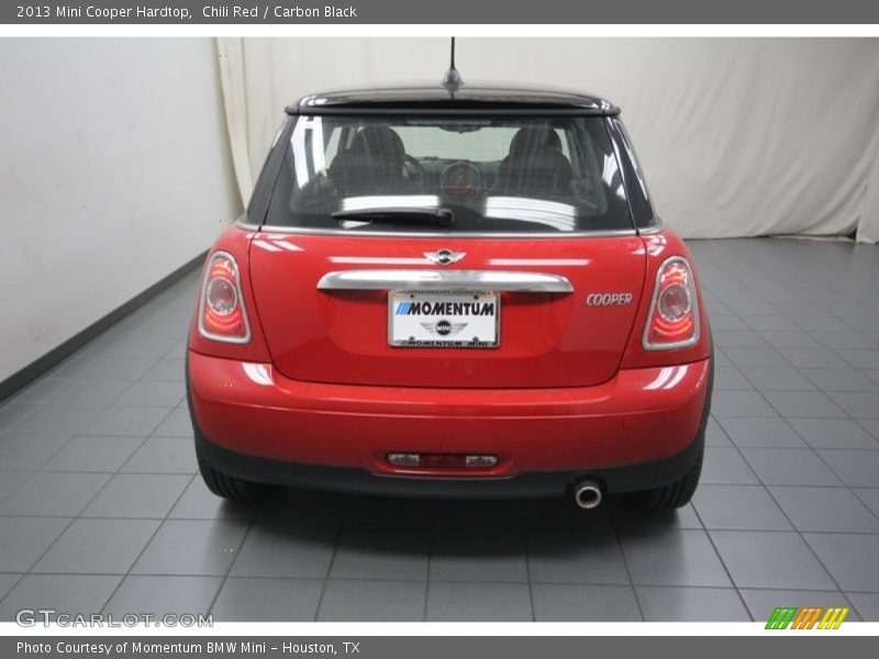 Chili Red / Carbon Black 2013 Mini Cooper Hardtop