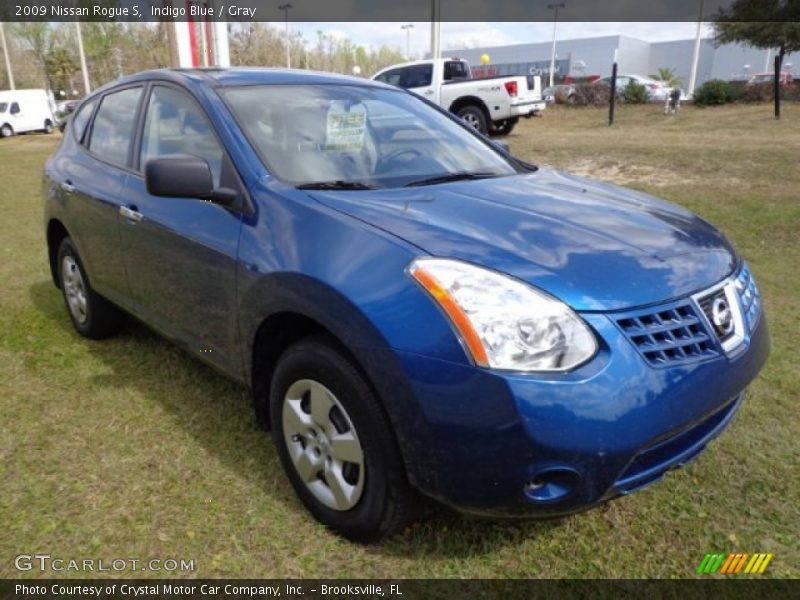 Indigo Blue / Gray 2009 Nissan Rogue S