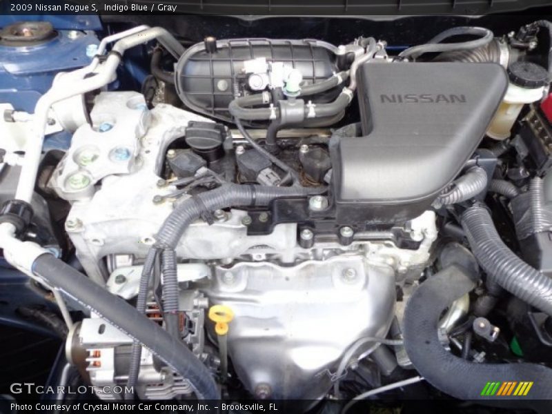 Indigo Blue / Gray 2009 Nissan Rogue S