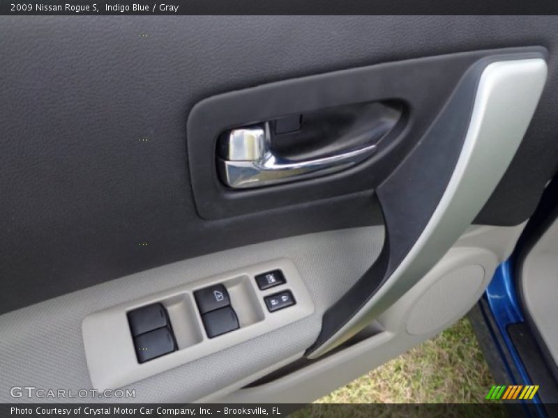 Indigo Blue / Gray 2009 Nissan Rogue S