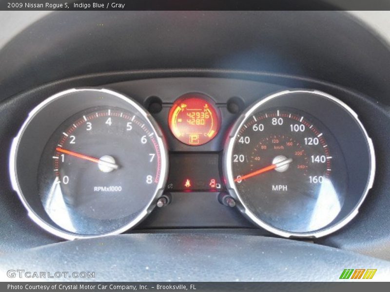 Indigo Blue / Gray 2009 Nissan Rogue S