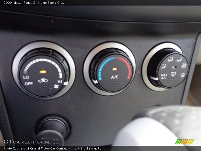 Indigo Blue / Gray 2009 Nissan Rogue S