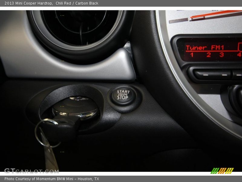 Chili Red / Carbon Black 2013 Mini Cooper Hardtop