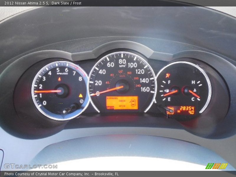 Dark Slate / Frost 2012 Nissan Altima 2.5 S