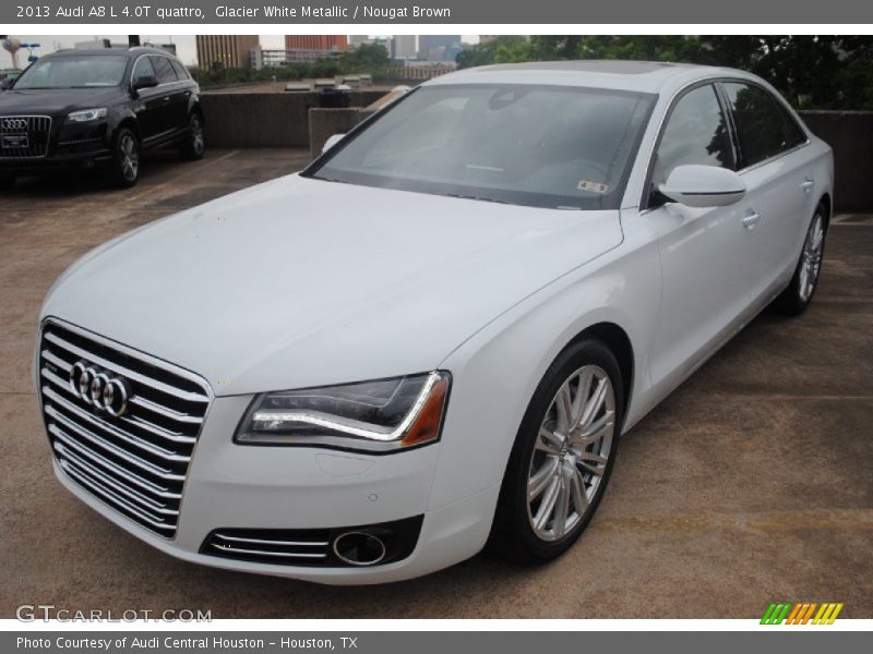 Front 3/4 View of 2013 A8 L 4.0T quattro