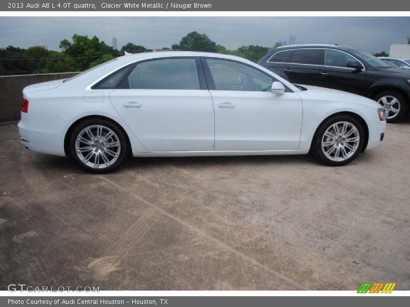  2013 A8 L 4.0T quattro Glacier White Metallic