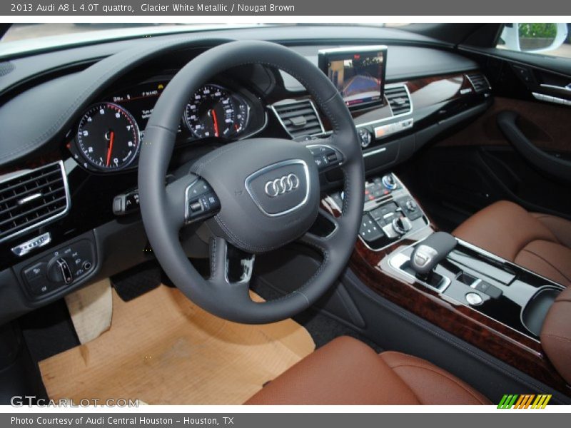 Dashboard of 2013 A8 L 4.0T quattro