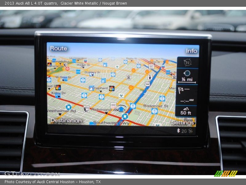 Navigation of 2013 A8 L 4.0T quattro