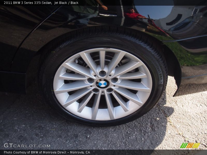Jet Black / Black 2011 BMW 3 Series 335i Sedan