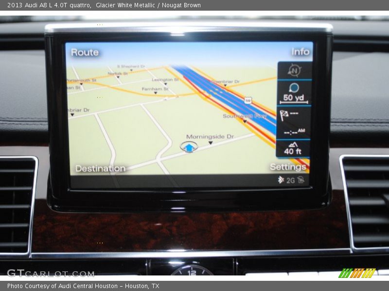 Navigation of 2013 A8 L 4.0T quattro