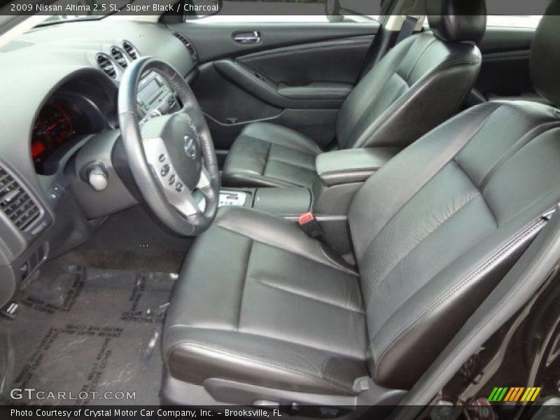 Super Black / Charcoal 2009 Nissan Altima 2.5 SL