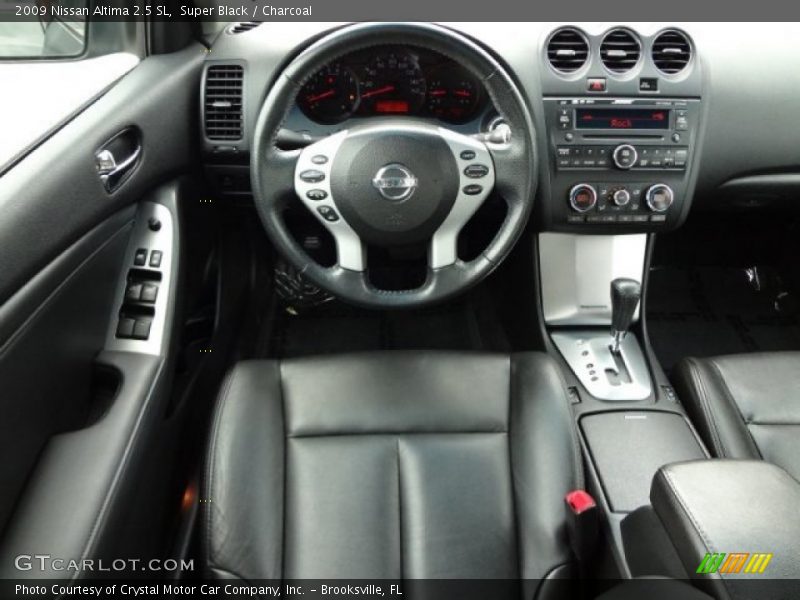 Super Black / Charcoal 2009 Nissan Altima 2.5 SL