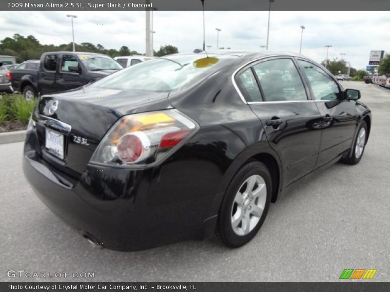 Super Black / Charcoal 2009 Nissan Altima 2.5 SL