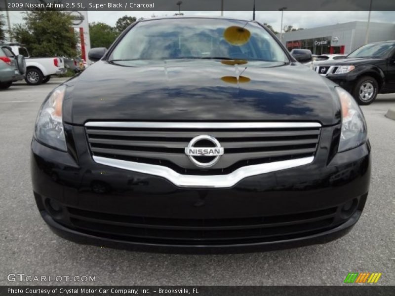 Super Black / Charcoal 2009 Nissan Altima 2.5 SL