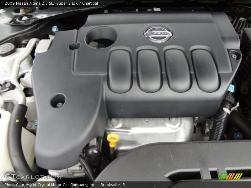 Super Black / Charcoal 2009 Nissan Altima 2.5 SL