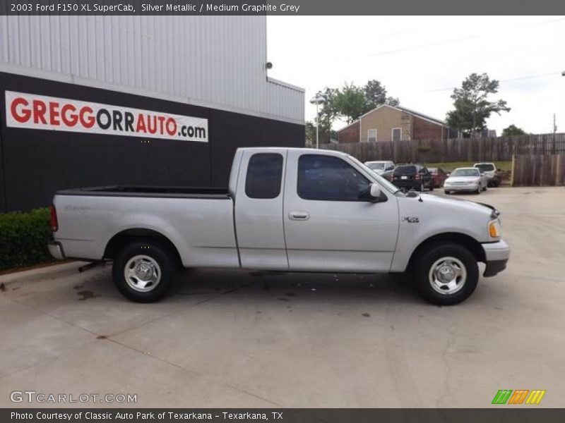 Silver Metallic / Medium Graphite Grey 2003 Ford F150 XL SuperCab