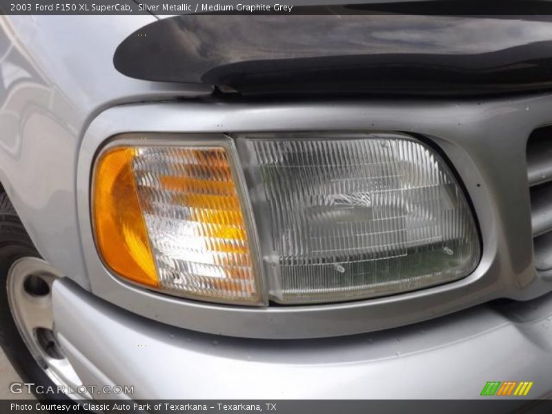 Silver Metallic / Medium Graphite Grey 2003 Ford F150 XL SuperCab