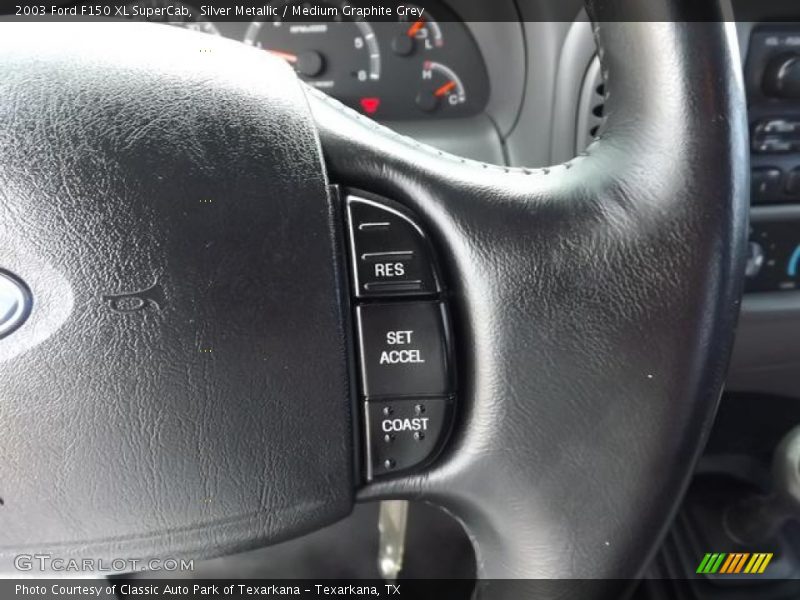 Silver Metallic / Medium Graphite Grey 2003 Ford F150 XL SuperCab