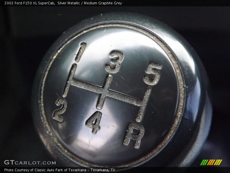 Silver Metallic / Medium Graphite Grey 2003 Ford F150 XL SuperCab