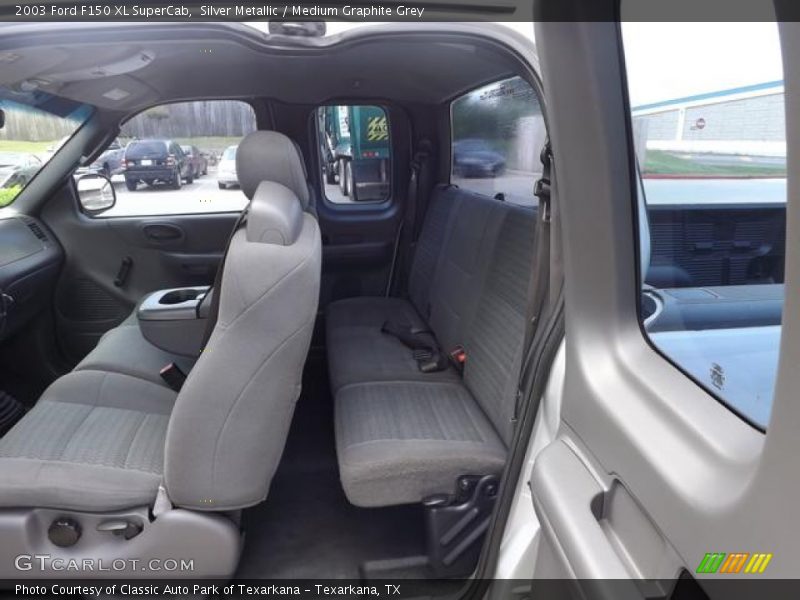 Silver Metallic / Medium Graphite Grey 2003 Ford F150 XL SuperCab