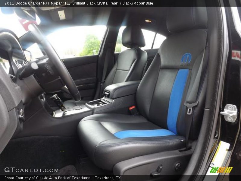 Front Seat of 2011 Charger R/T Mopar '11
