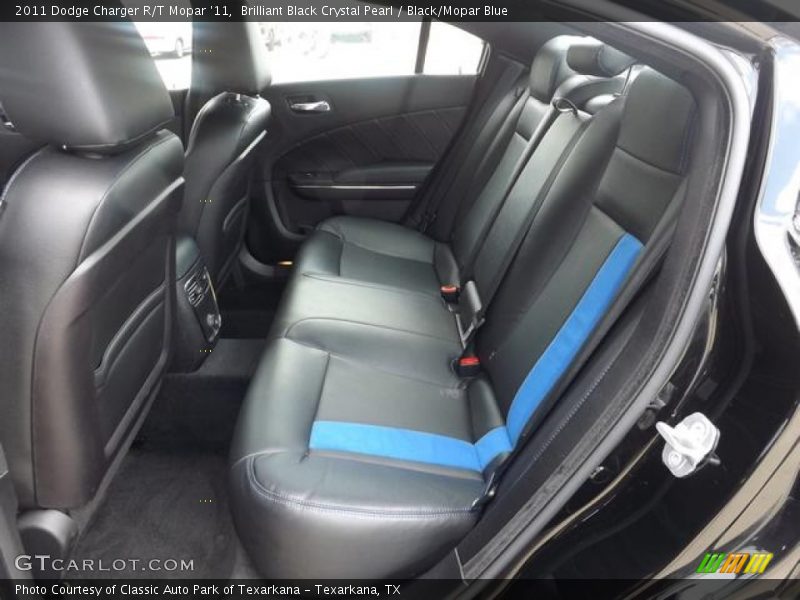 Rear Seat of 2011 Charger R/T Mopar '11