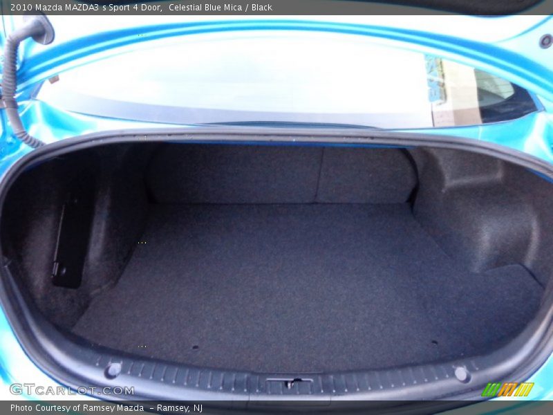 Celestial Blue Mica / Black 2010 Mazda MAZDA3 s Sport 4 Door