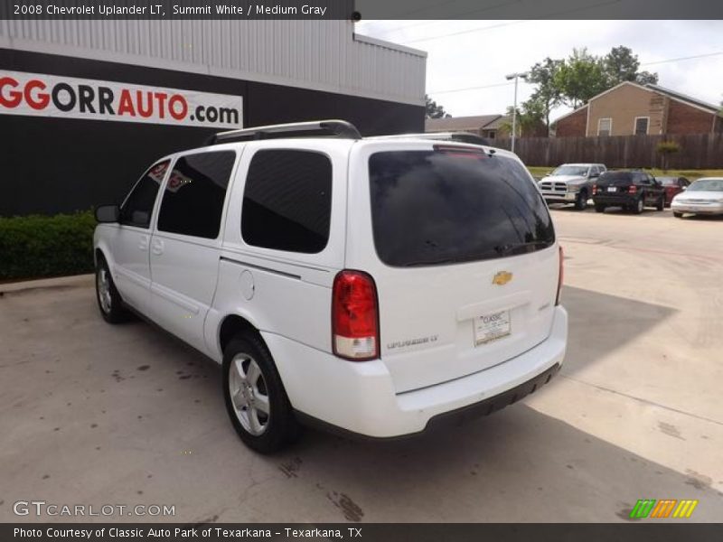 Summit White / Medium Gray 2008 Chevrolet Uplander LT