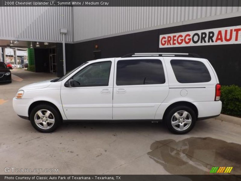 Summit White / Medium Gray 2008 Chevrolet Uplander LT