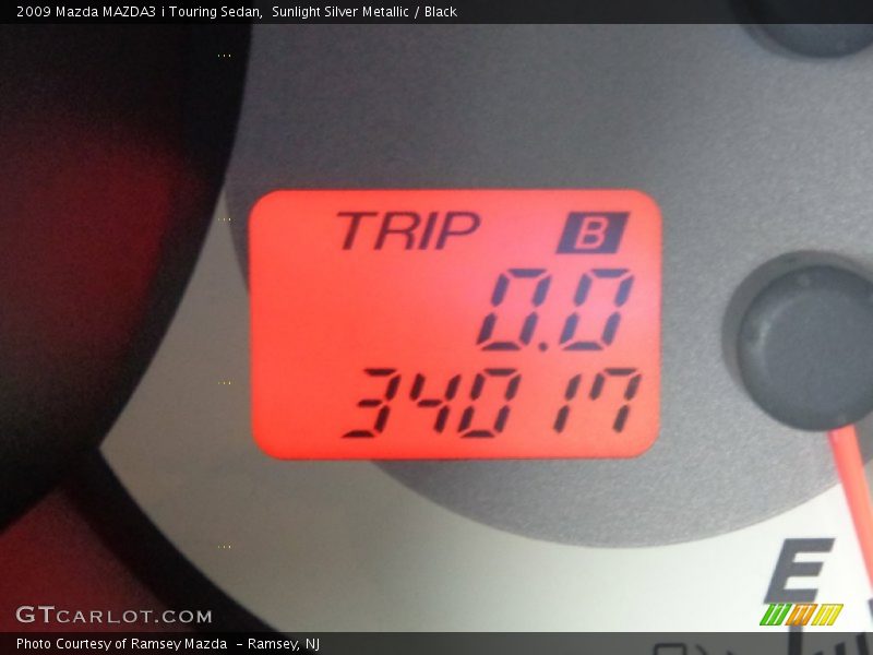 Sunlight Silver Metallic / Black 2009 Mazda MAZDA3 i Touring Sedan