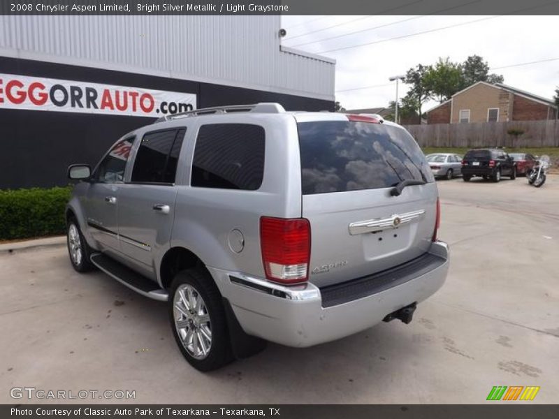 Bright Silver Metallic / Light Graystone 2008 Chrysler Aspen Limited