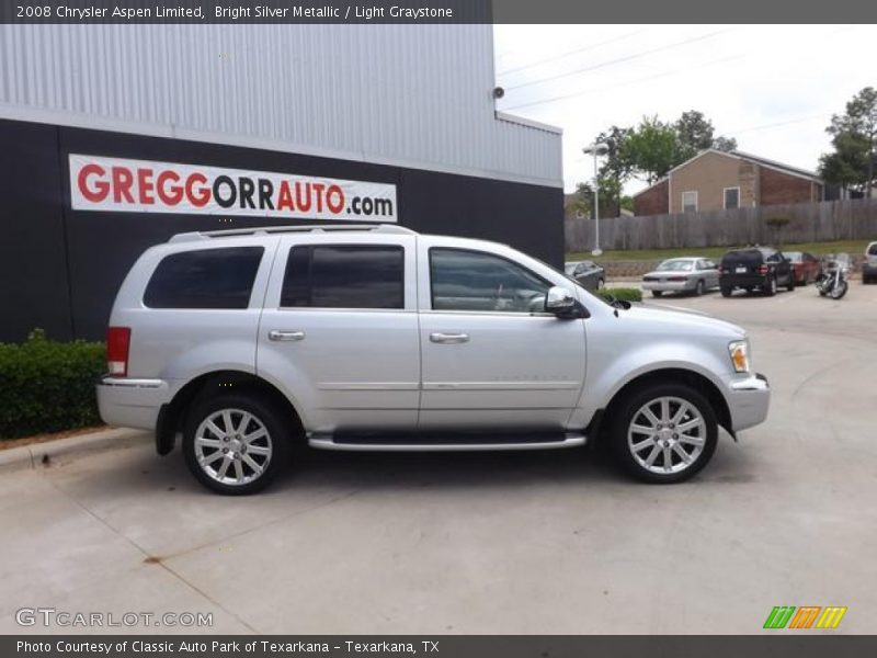 Bright Silver Metallic / Light Graystone 2008 Chrysler Aspen Limited