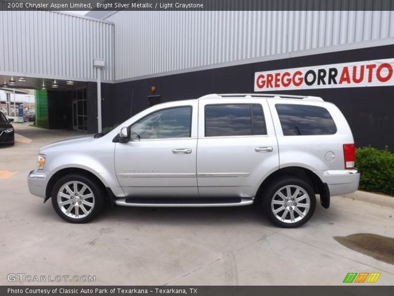 Bright Silver Metallic / Light Graystone 2008 Chrysler Aspen Limited