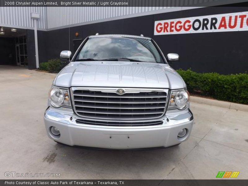 Bright Silver Metallic / Light Graystone 2008 Chrysler Aspen Limited