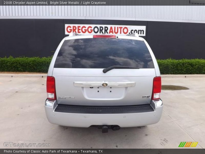 Bright Silver Metallic / Light Graystone 2008 Chrysler Aspen Limited