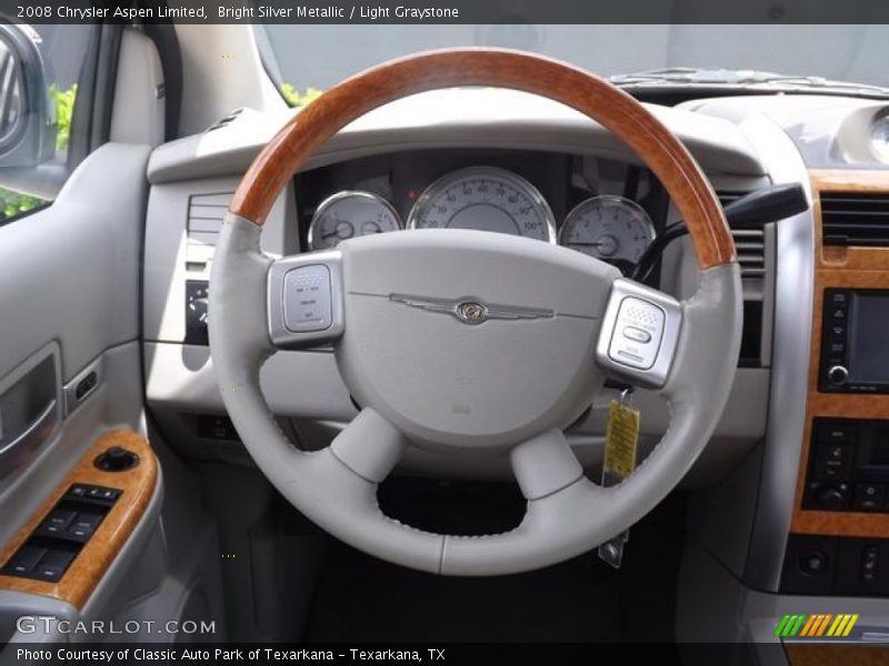 Bright Silver Metallic / Light Graystone 2008 Chrysler Aspen Limited