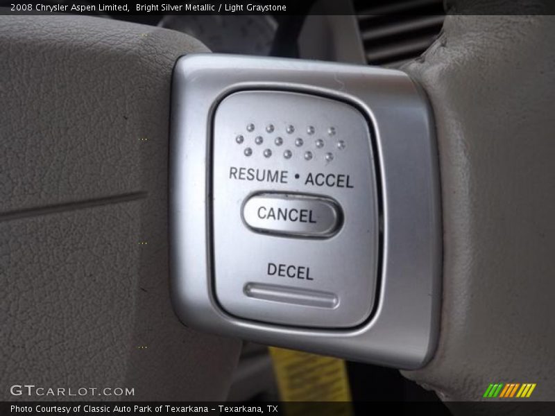 Bright Silver Metallic / Light Graystone 2008 Chrysler Aspen Limited
