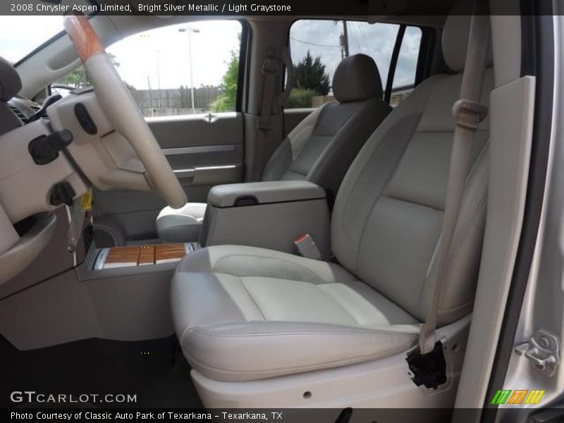 Bright Silver Metallic / Light Graystone 2008 Chrysler Aspen Limited