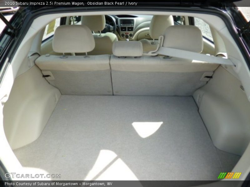 Obsidian Black Pearl / Ivory 2010 Subaru Impreza 2.5i Premium Wagon