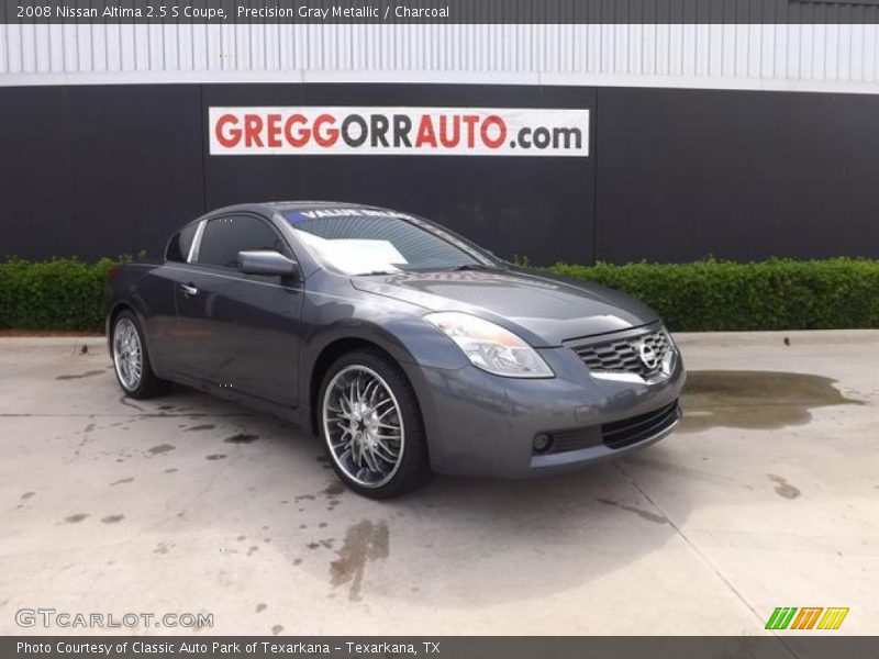 Precision Gray Metallic / Charcoal 2008 Nissan Altima 2.5 S Coupe