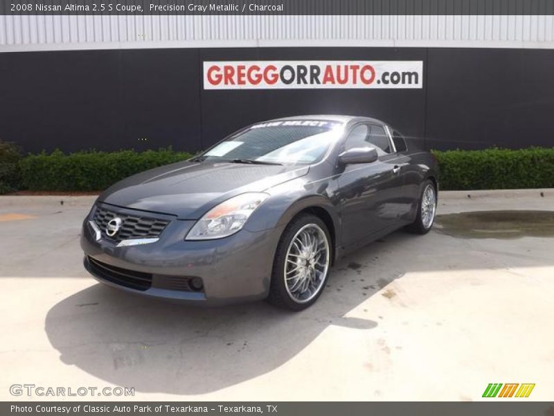 Precision Gray Metallic / Charcoal 2008 Nissan Altima 2.5 S Coupe