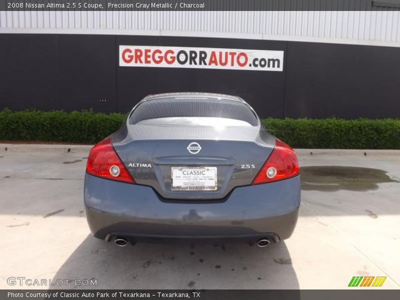 Precision Gray Metallic / Charcoal 2008 Nissan Altima 2.5 S Coupe