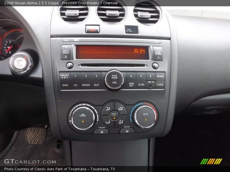 Precision Gray Metallic / Charcoal 2008 Nissan Altima 2.5 S Coupe