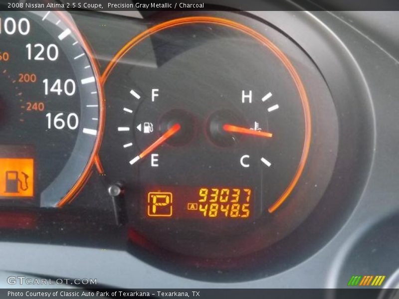 Precision Gray Metallic / Charcoal 2008 Nissan Altima 2.5 S Coupe