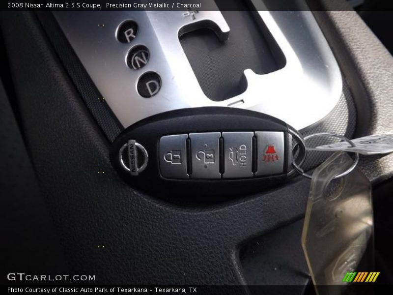 Precision Gray Metallic / Charcoal 2008 Nissan Altima 2.5 S Coupe