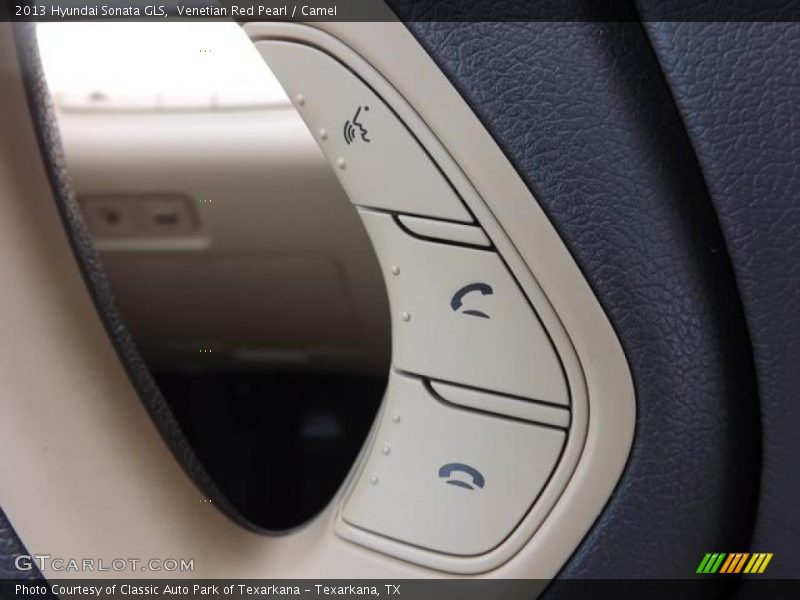 Venetian Red Pearl / Camel 2013 Hyundai Sonata GLS