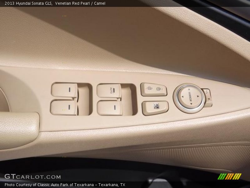 Venetian Red Pearl / Camel 2013 Hyundai Sonata GLS