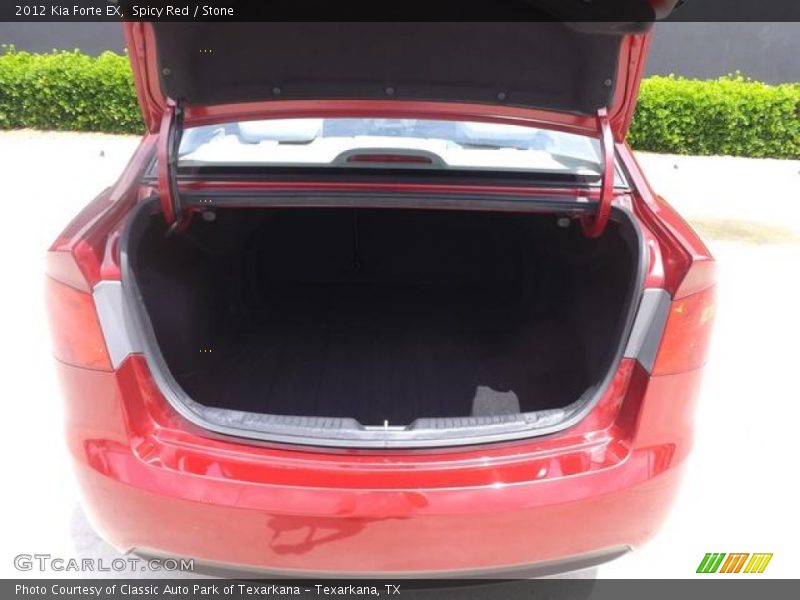 Spicy Red / Stone 2012 Kia Forte EX